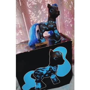 My Little Pony Art Pony Black and Blue G3